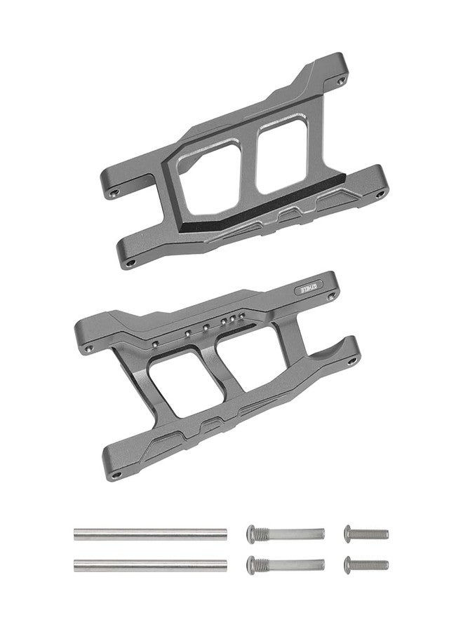أذرع تعليق من الألومنيوم من GTHELE لسيارات Traxxas Rustler Slash Stampede Hoss 4WD 4x4 بمقياس 1/10، قطع غيار ترقية بديلة للجزء رقم 3655 (تيتانيوم). - Image 5